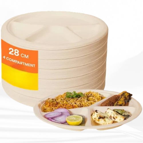 Disposable Bagasse Plates