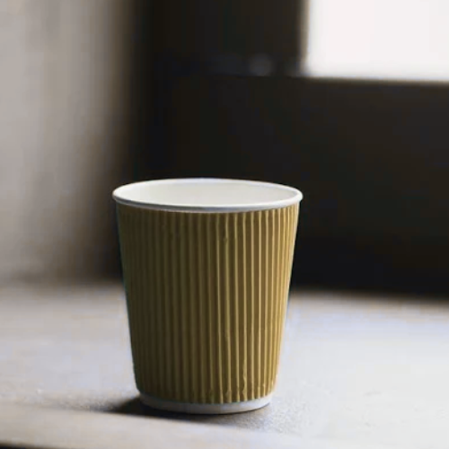 Disposable Ripple Paper Cups 200 counts
