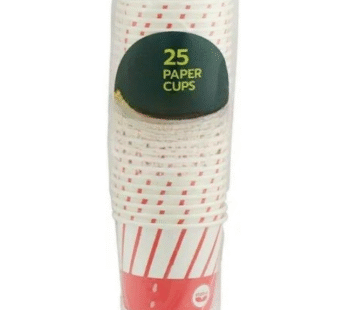 Status Printed Disposable Paper Cup 150 ml (25 Pcs)