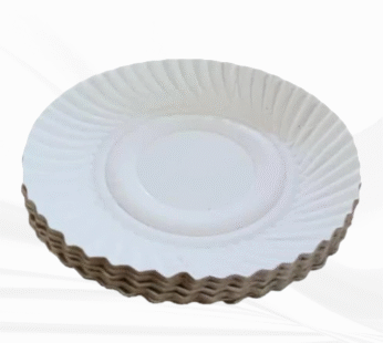 Paper Disposible Plate Bundle of 10 pieces – Small